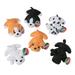 Mini Plush Dogs - Party Favors - 12 Pieces