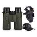 Vortex Viper HD 12x50 Roof Prism Binoculars w/ 3-Axis Smartphone Adapter Bundle