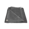 Mytee Products 6 x 8 Black 70% Shade Mesh Tarps with Grommets ROLL-Off