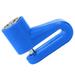 Thinsont Road Bikes Disc Brake Lock with Two Keys Anti-lost Electric Bicycles Wheel Mini Locks Plastic Housing Protection Accessories Blue