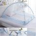 acdanc Mosquito Net for Baby Foldable Infant Mosquito Net Bottomless Mesh Tent Anti Mosquito Bites Portable Mosquito Net without Installation for Baby Toddlers Kids Children