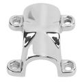 Octpeak 316 Stainless Steel Boat Pipe Clamp Boat Pipe Clamp 25mm / 0.98in 316 Stainless Steel Fixed Pipe Clamp for Marine Boat Yacht Boat Hardware Fitting