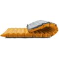 ZOOOBELIVES Extra Thickness Inflatable Sleeping Pad with Built-in Pump Most Comfortable Camping Mattress for Backpacking Car Traveling and Hiking Compact and Lightweight - Airlive2000 Sunny Orange