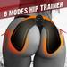 ABS Stimulator Buttocks/Hips Trainer Muscle Toner Hip Trainer with 6 Modes Smart Fitness Training Gear Home Office