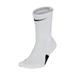 NIKE ELITE CREW SOCK Black | White LG