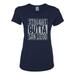 Straight Outta San Diego SD Fan | Fantasy Baseball Fans | Womens Sports Graphic T-Shirt Navy X-Large