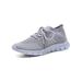 Woobling Women s Athletic Road Running Mesh Breathable Casual Sneakers Lace Up Comfort Sports Tennis Shoes Gray 10