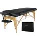 BestMassage New BestMassage Black 77 L 3 Pad Portable Massage Table Facial Bed Spa Chair