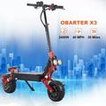 OBARTER X3 Off-Road Electric Scooter 2400W Electric Commuting Scooter for Adults 40 MPH & 30 Miles 11 Vacuum Tires Type C Shock Absorption Foldable and Portable