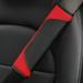 tsondianz Car Seat Belts Shoulder Pad Car Seat Belts Cover PU Leather Safety Belt Shoulder Cover for a More Comfortable Driving