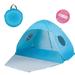 iCorer Extra Large Pop Up 3-Person Beach Tent Light Blue