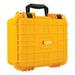 eylar SA00001 Standard Waterproof and Shockproof Gear Hard Case with Foam Insert (Yellow) SA00001-YLW