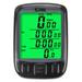 Vistreck Wired Bike Computer Waterproof Multi Functional LCD Screen Cycling Speedometer Mountain Bike Speed Meter with Green Backlight