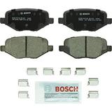 Bosch BC1377 QuietCast Premium Ceramic Disc Brake Pad Set For: Ford Edge Explorer Flex Taurus Police Interceptor Utility; Lincoln MKS MKT MKX Rear Fits select: 2013-2018 FORD TAURUS SEL