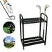 DENEST Clubs Golf Club Display Rack Black Golf Clubs Holder Floor Golf Putter Storage