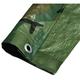 20 X 30 Jungle Green Camouflage Poly Tarp 8 Mil (Finished Size 19 .6 X 29 .6)