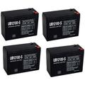 12V 10AH Replacement Battery for GT 250 Scooter Battery - 4 Pack