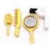 1/12 Doll House Miniature Accessory Hair Dryer Comb Mirror Set