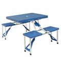 Outdoor Folding Tables and Chairs Siamese Portable Camping Table Chairs