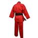 Medium Weight Color Karate Uniform Red