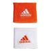 adidas Interval Reversible Wristband Team Orange/White One Size