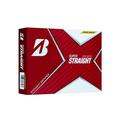 Bridgestone (Bridgestone) GOLF BALL SUPER STRAIGHT 2021 MODEL 12 BALLS PEARL WHITE