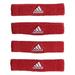 adidas Interval 3/4-inch Bicep Band Team Power Red/White One Size