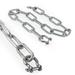 Five Oceans Marine Boat Anchor Lead Chain 1/4 inches x 5 Feet Hot-Dipped Galvanized Steel with 2 AISI316 Stainless Steel 1/4 inches Bow Shackles FO4568-GN5