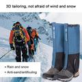 Clearance!Trail Leg Gaiters Outdoor Camping Hiking Climbing Waterproof Snow Legging Gaiters Waterproof Snow Boot Gaiters for Hiking Walking Hunting Mountain Climbing and Snowshoeing