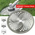 GoFJ 40T/60T/80T Garden Lawn Mower Grass Weeds Cutter Replacement Trimmer Blade Disc