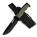 Dispatch 4.2 Hunting Knife Survival Knife Fixed Blade Camping Knife with K-Sheath Rubber ABS Handle for Outdoor
