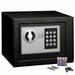 CB15251 Safe Box Small Digital Electronic Keypad with Lock for Home Office Hotel Gun Black