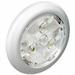 2.75 Round LED White Plastic Interior/Exterior Light White