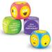 Learning Resources Soft Foam Emoji Cubes - Theme/Subject: Learning - Skill Learning: Social Development Feeling Emotion Language Development Vocab | Bundle of 2 Sets