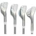 Women s Powerbilt Golf EX-550 Hybrid Iron Set which Includes: #8 9 PW SW - Lady Flex Right Handed Utility L Flex Club