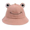 iOPQO Bucket Hats Women Winter Cute Animal Hiking Beach Fishing Cap Hats Photography Bucket Hat hat Pink