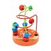 Wooden Baby Toddler Toys Bead Maze Roller Coaster for Boys Girls Preschool Educational Toys Classic Developmental Toy(Bear)