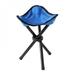 Outdoor Portable Folding Chair Triangle Small Stool Portable Beach Chair Horse Folding Stool Red Green Blue