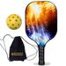 Pickleball Factory Pickleball Paddles - Cubes Playing Pickleball On Tennis Court Best Budget Pickleball Paddle Glassfiber Graphite