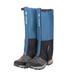 Legging Gaiters Outdoor Camping Hiking Climbing Hunting Skiing Waterproof Snow High Legging Gaiters for Men and Women Trekking Skiing Desert Snow Boots Shoes Covers Blue L