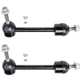 Detroit Axle - Front 2pc Sway Bars for 95-97 Ford Crown Victoria Lincoln Town Car Mercury Grand Marquis 2 Sway Bar End Links 1995 1996 1997 Replacement