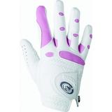 Bionic Gloves Women s Classic Leather Pink Golf Glove Worn On Right Hand