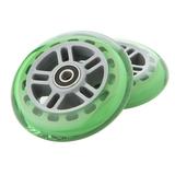 Razor 134932-GR Set Of Two 98MM Replacement Wheels For Razor A And A2 Kick Scooter - Green