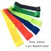 Exercise Bands Yoga Stretch Resistance Loops Band Anti Slip Elastic Bands for Legs and Butt Bands Booty Hip Wide Workout Sports-Fitness
