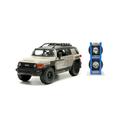 Toyota FJ Cruiser w/ Roof Rack and Extra Wheels Beige - Jada Toys 34008 - 1/24 scale Diecast Car