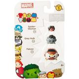 Marvel Tsum Tsum Series 1 Spider-Woman Grey Hulk & Falcon Minifigure 3-Pack