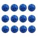 GSE Games & Sports Expert 12-Pack of Airflow Plastic Hollow Training Balls. Regular Size Practice Golf Balls for Home Backyards Indoor Simulators and Golf Range Practice Training Aids - Blue