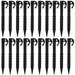 Morima 20 Pcs Plastics Tent Stakes Heavy Duty Tent Pegs 5.7inch Tent Pegs Spike Hook Lightweight Tarp Pegs Camping Tent Stake N