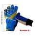 Goalkeeper Gloves for Kids Youth Soccer Goalie Gloves with Double Protection Anti-Slip Soccer Gloves Super Grip