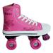 Roces Girls Casual Quad Roller Skates Pink Front Stopper Sneaker Style (11 jrm)